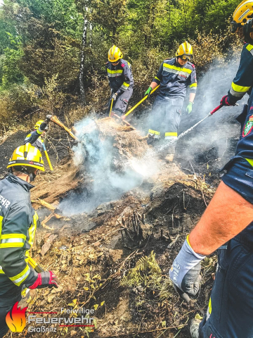 KHD-Einsatz: Waldbrand Pernegg